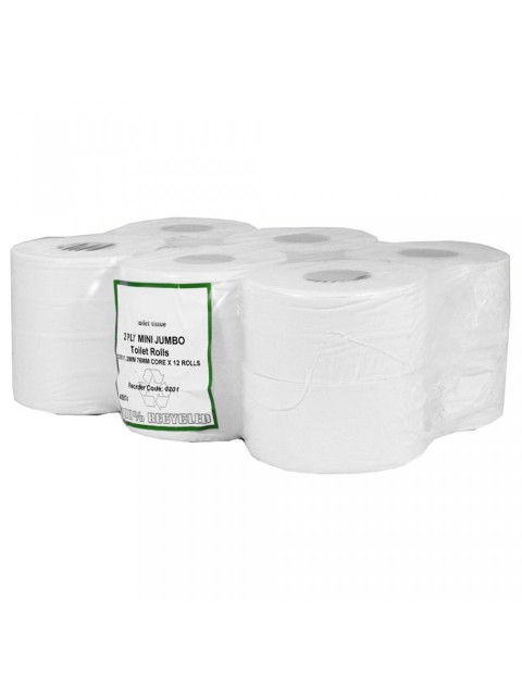  Mini jumbo Toilet Rolls - Case 12x200mHygiene